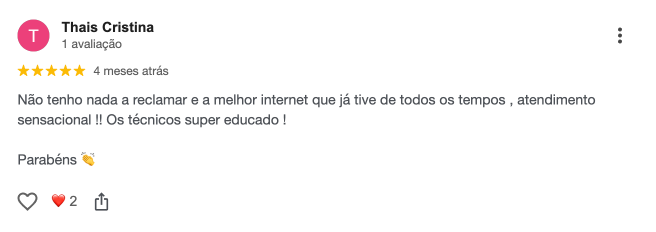 Avaliação Cliente Plugar